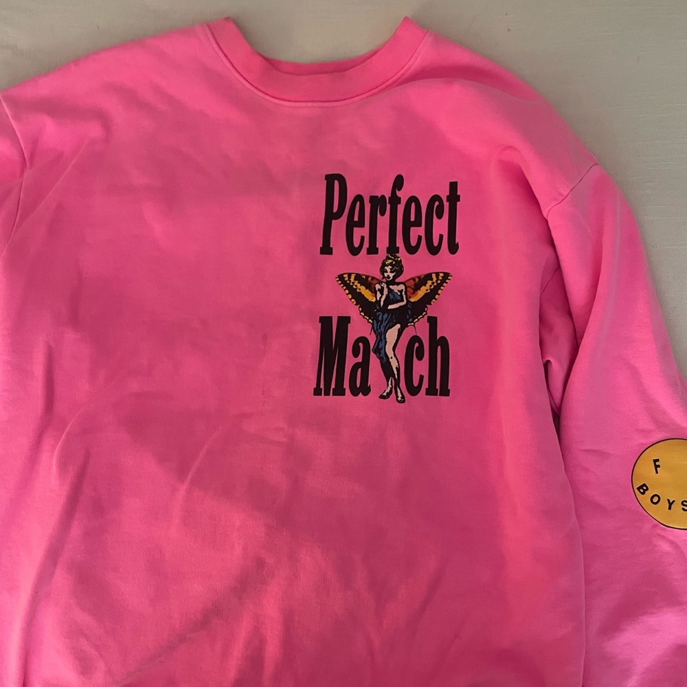 BOYS LIE Perfect Match Crewneck FLAWED